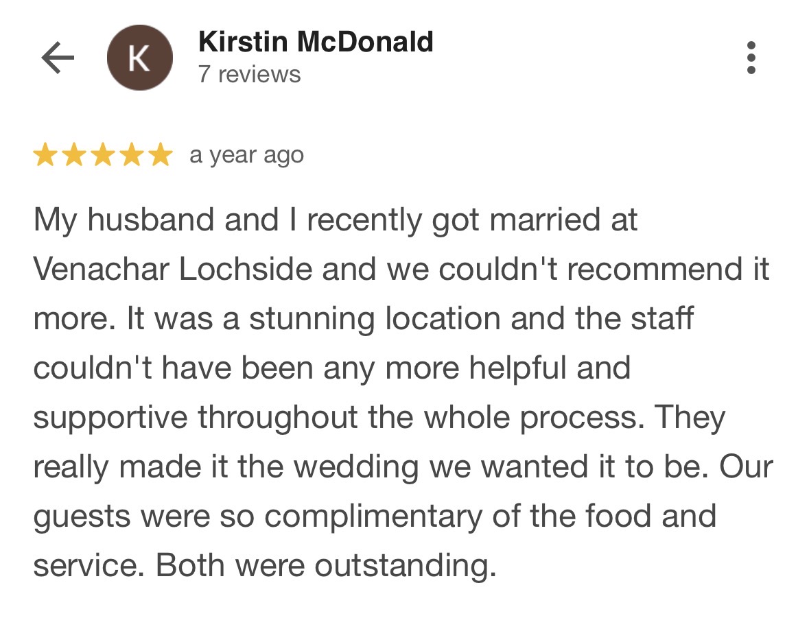 Google review