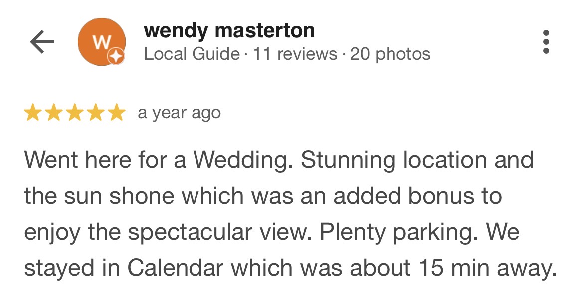 Google review