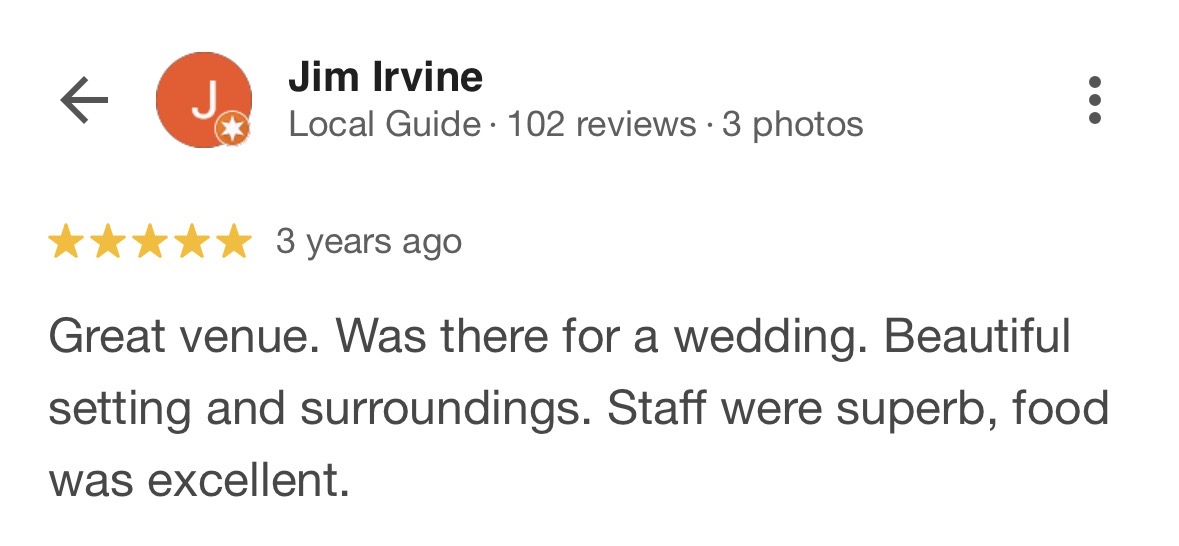 Google review