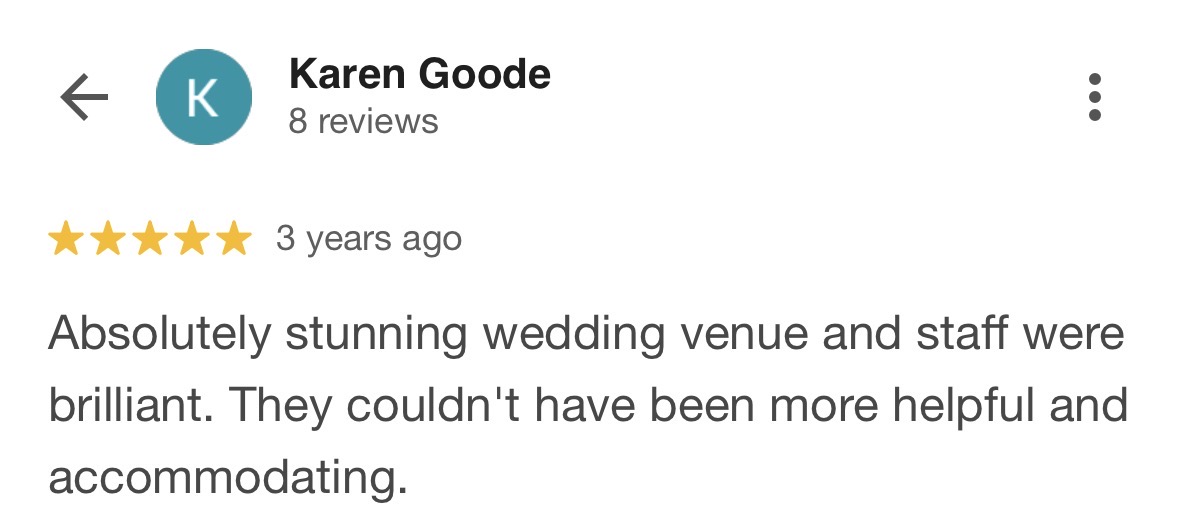 Google review