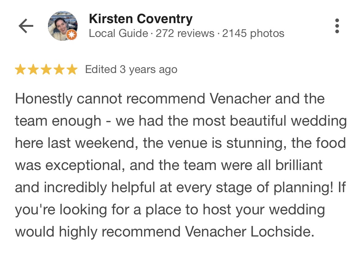 Google review