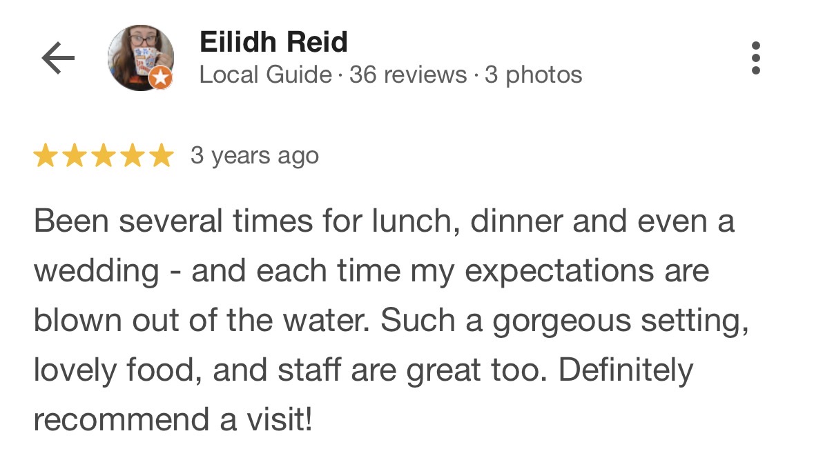 Google review