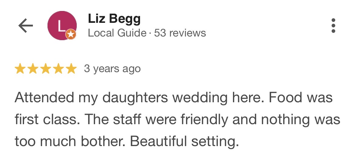 Google review