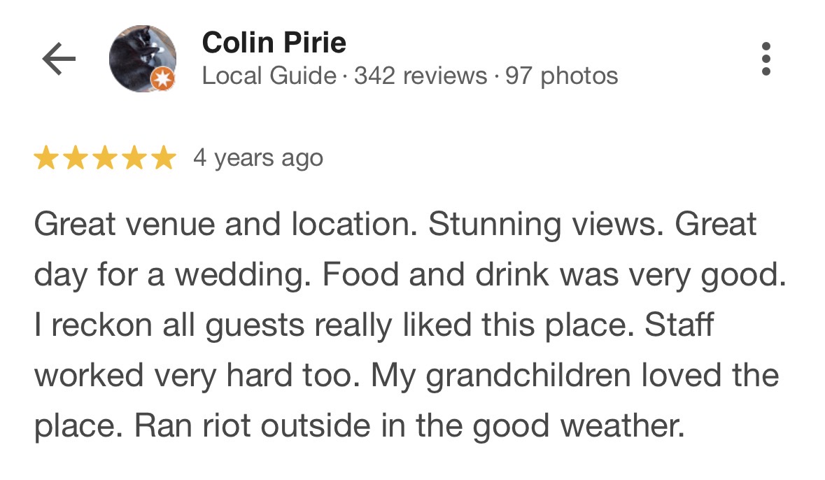 Google review